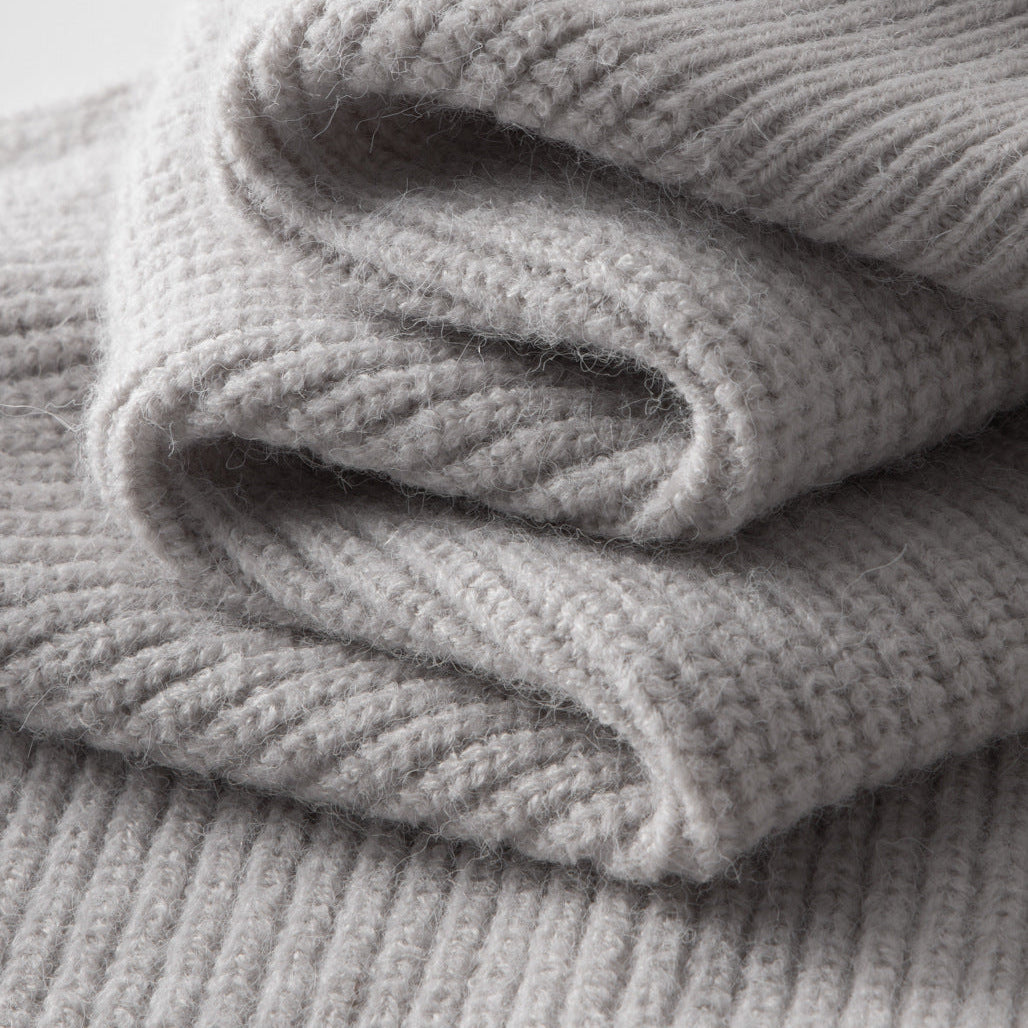 TheighT 100% Merino Wool ZIPPED CARDIGAN