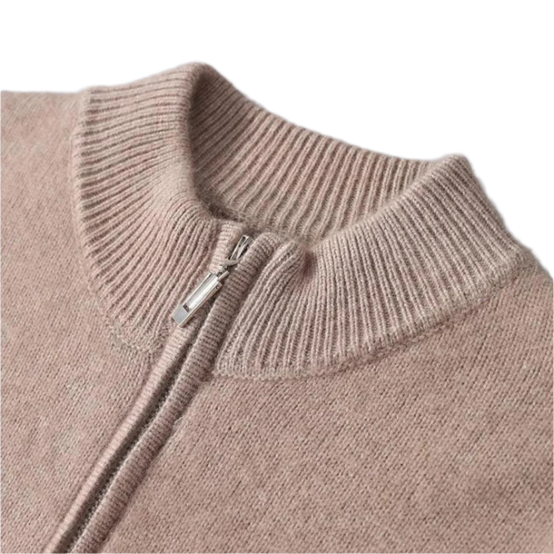 100%  TheighT Cashmere  Zip Up