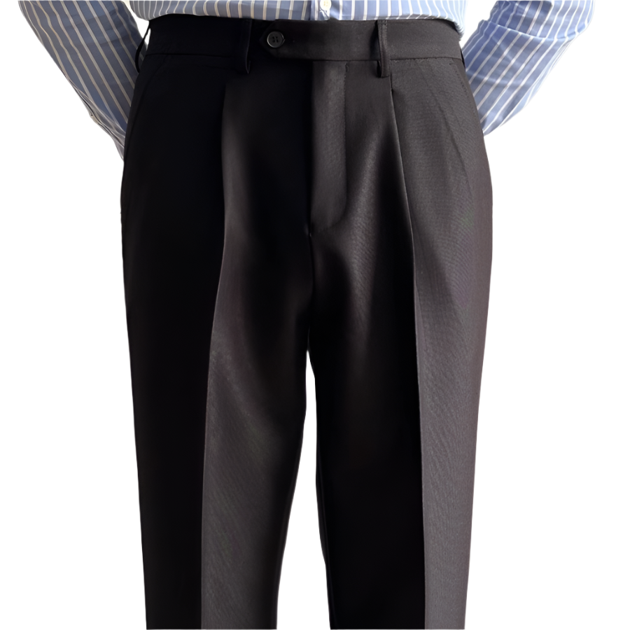 Urban Men's Slim-Fit Business Casual Trousers - Non-Iron
