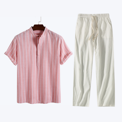 Bora Bora -TheighT Linen Outfit