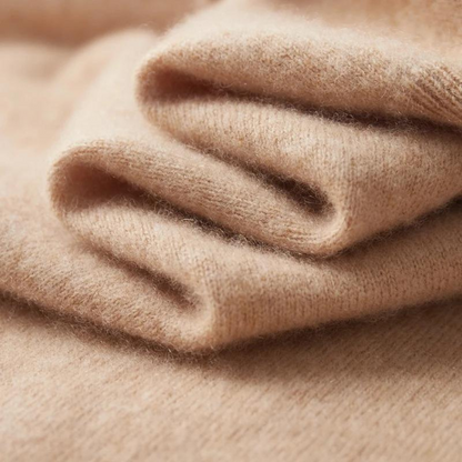 100% TheighT Cashmere Polo Zip Up