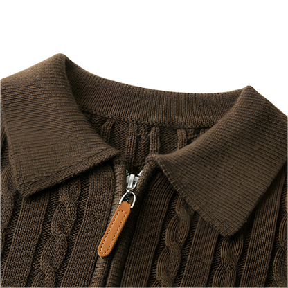 100% TheighT Premium Wool Zip Up