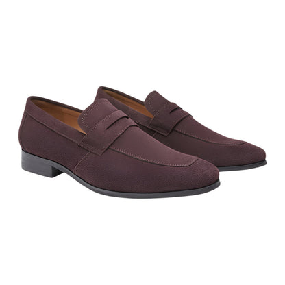 TheighT | Suede Penny Loafers