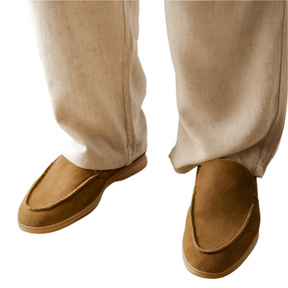 Old Money Premium Suede Loafers