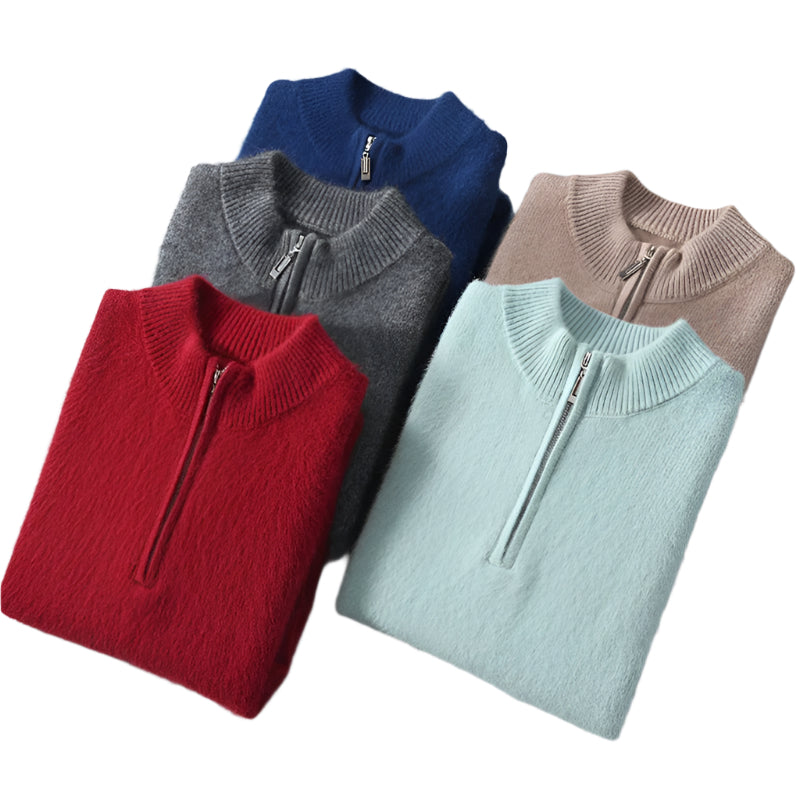 100%  TheighT Cashmere  Zip Up