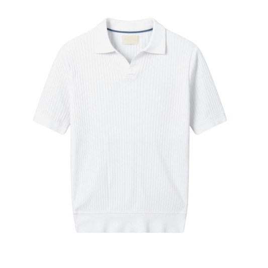 Pisa - TheighT Ribbed Cotton Polo