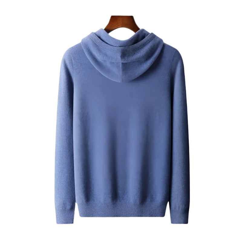 100% TheighT Cashmere Hooded Sweater