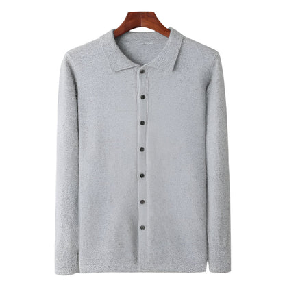 100% TheighT Cashmere Polo Button