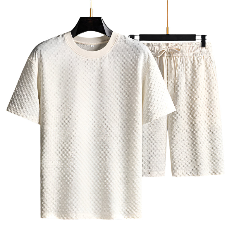 TheighT Premium Waffle-Knit Lounge Set