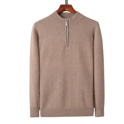 100%  TheighT Cashmere  Zip Up