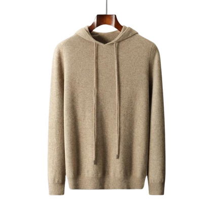 100% TheighT Cashmere Hooded Sweater