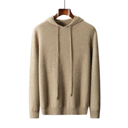 100% TheighT Cashmere Hooded Sweater