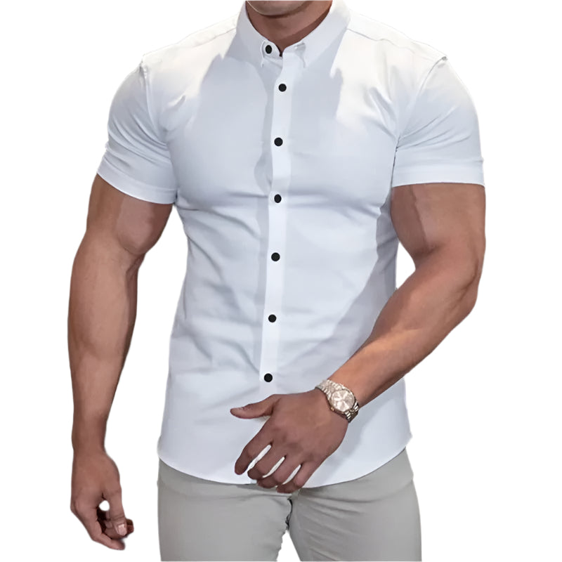 Men's Anti-Wrinkle Short Sleeved Polo