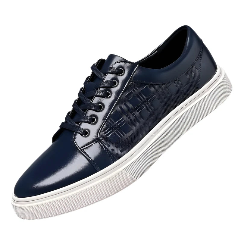 Massimo Patent Leather Sneakers