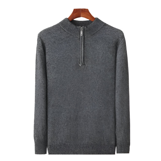 100%  TheighT Cashmere  Zip Up