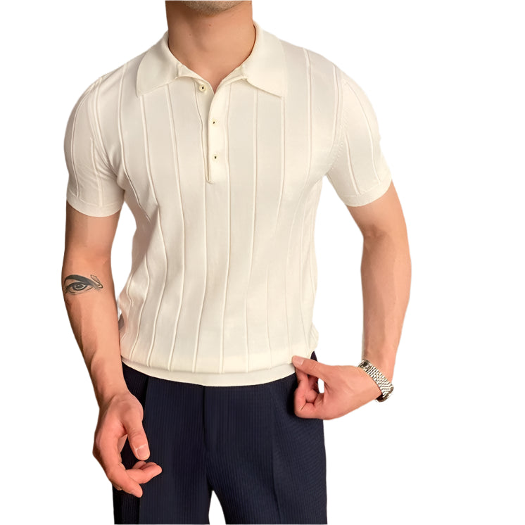 Striped Polo Shirt