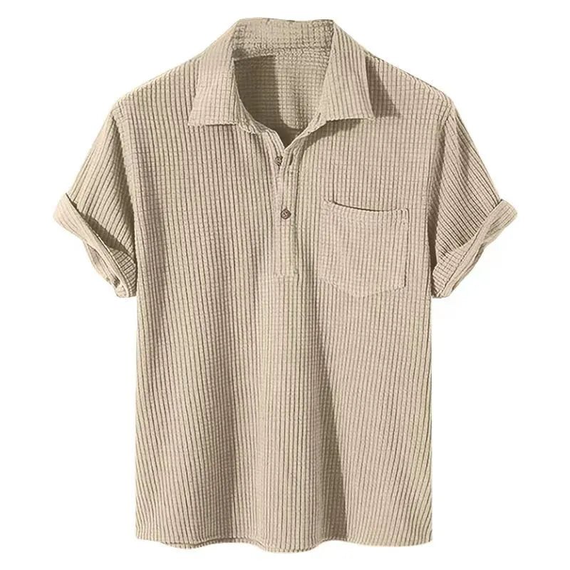 Capri - TheighT  Summer Mens Casual Shirt