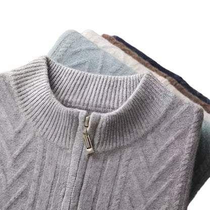 100% TheighT Cashmere  Pattern  Vest