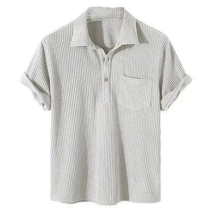 Capri - TheighT  Summer Mens Casual Shirt