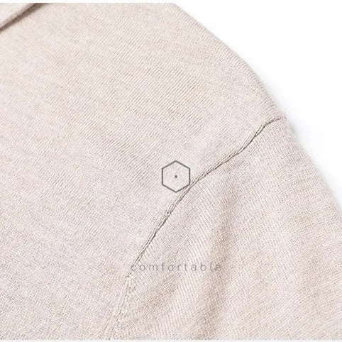 Vintage Solid Cashmere Polo