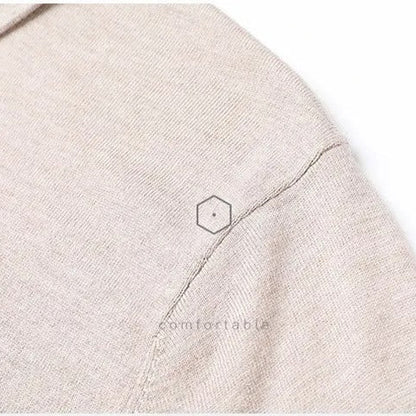 Vintage Solid Cashmere Polo