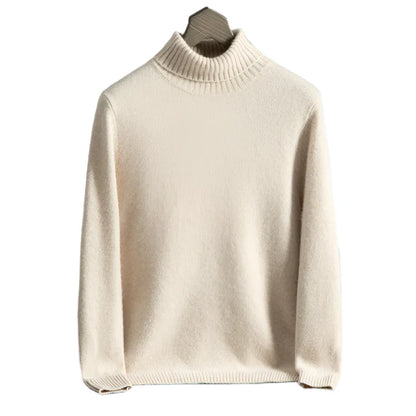 100% TheighT Cashmere Turt  Leneck