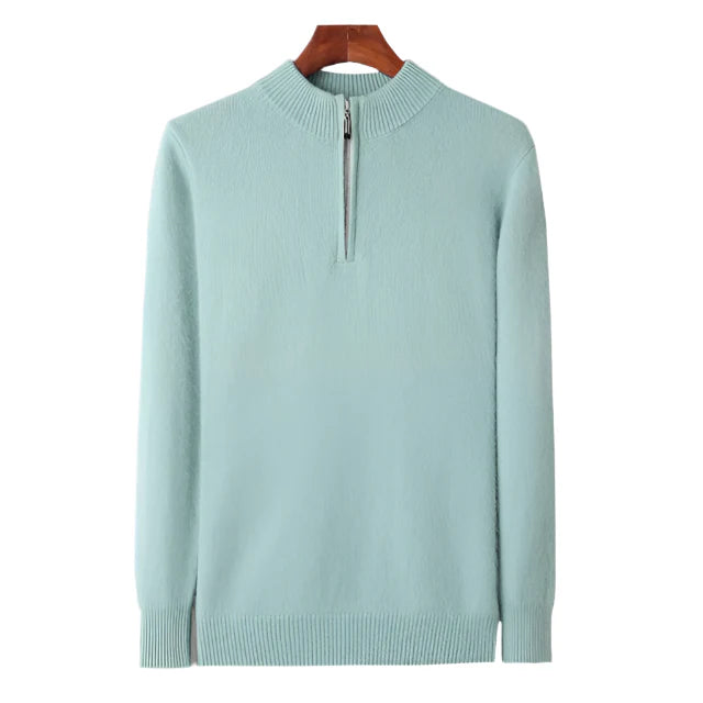 100%  TheighT Cashmere  Zip Up