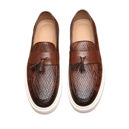 Lorenco Don Tassel Slip-On Sneaker