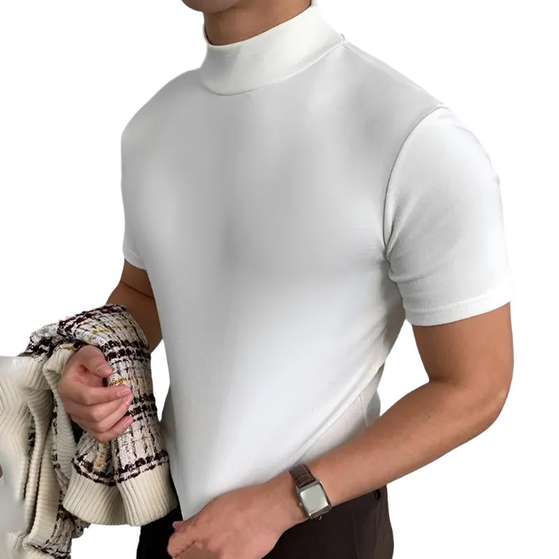 TheighT Neck Slim Fit T-shirt