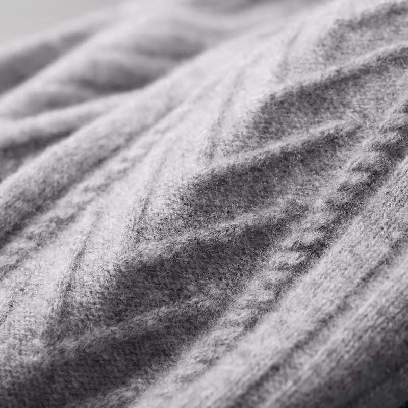 100% TheighT Cashmere  Pattern  Vest