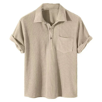 Capri - TheighT  Summer Mens Casual Shirt