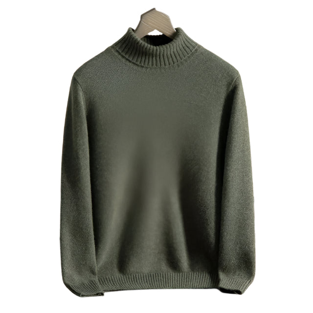 100% TheighT Cashmere Turt  Leneck