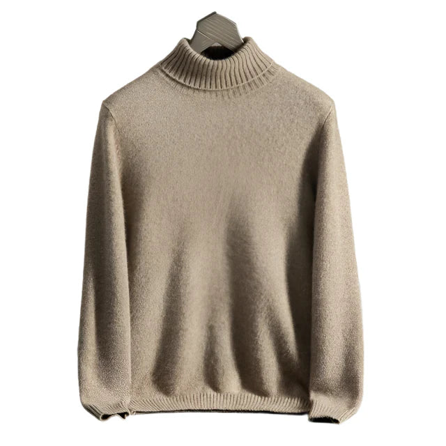 100% TheighT Cashmere Turt  Leneck