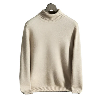 100% TheighT Cashmere Turt  Leneck