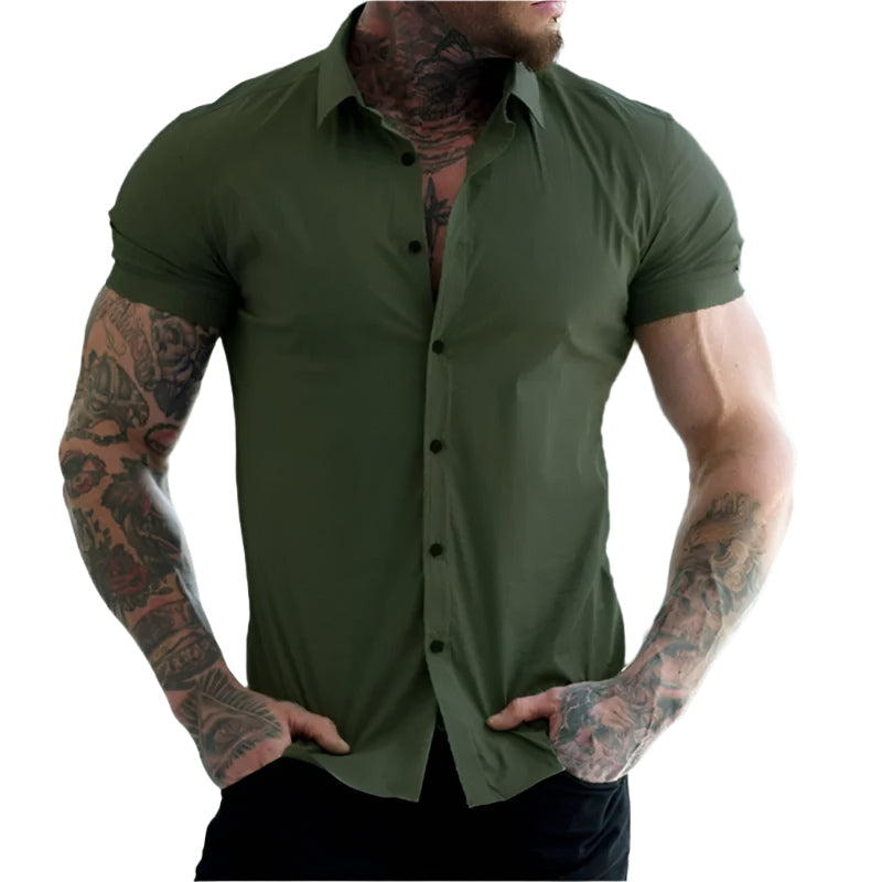 Men's Anti-Wrinkle Short Sleeved Polo