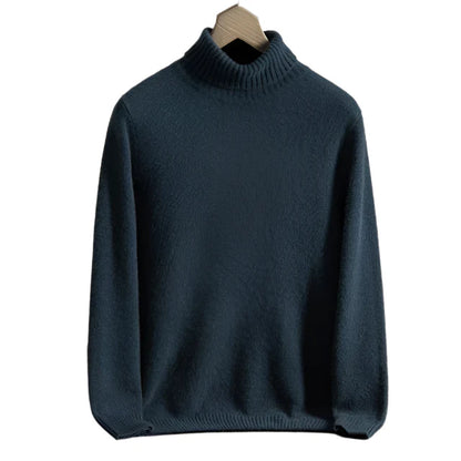 100% TheighT Cashmere Turt  Leneck