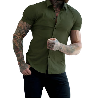 Men's Anti-Wrinkle Short Sleeved Polo