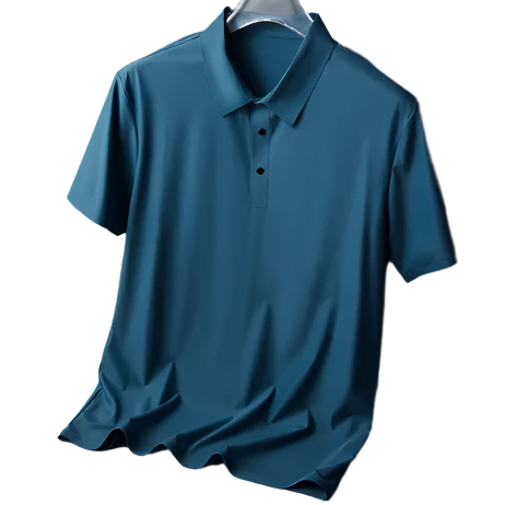 TheighT Ice Silk Traceless Men's Polo Shirt