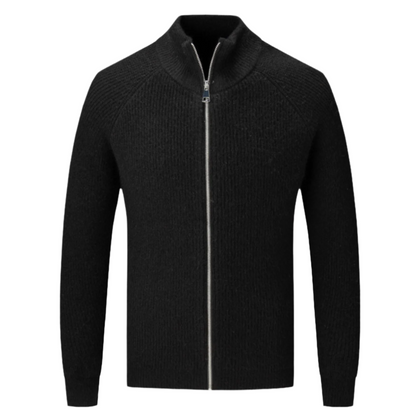 TheighT 100% Merino Wool ZIPPED CARDIGAN
