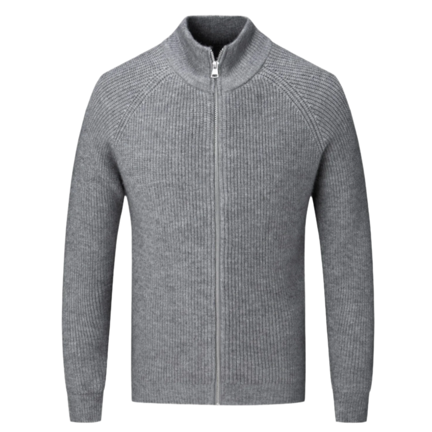 TheighT 100% Merino Wool ZIPPED CARDIGAN