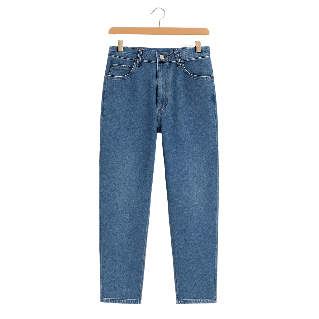 Men's Loose Straight Denim Jeans