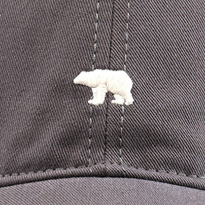 TheighT Embroidery Polar Bear Cap