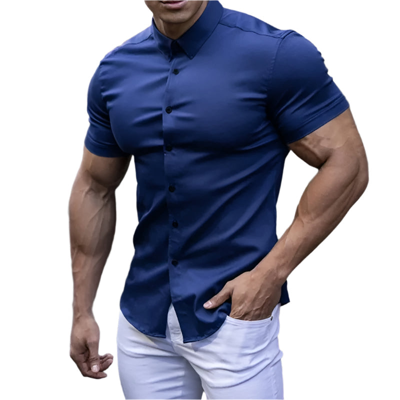 Men's Anti-Wrinkle Short Sleeved Polo